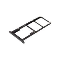 SIM kortelės laikiklis Huawei Y7 2019 Midnight Black ORG