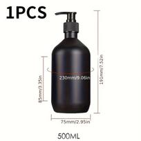 300ml/500ml daugkartinės šampūno dozatoriaus butelių rinkinys , 500 ml