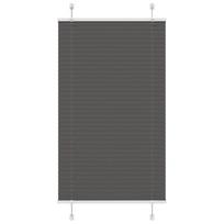 Plisuota žaliuze juoda 70x150 cm audinio plotis 69,4 cm