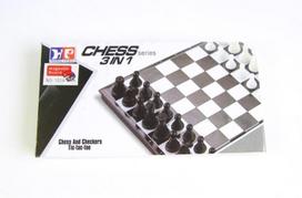 Stalo žaidimas Hong Feng 3in1 Magnetinių šachmatų rinkinys
