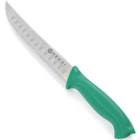 Daržovių ir vaisių peilis su rutuliniu šlifu 230mm, Hendi, žalias