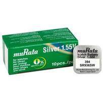 Murata 394 (SR936SW) sidabro oksido baterijos 10 vnt.