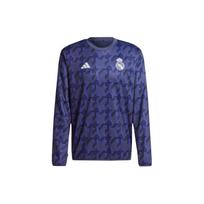 Adidas Real Madrid Pre-Match Šiltas viršutinis drabužis Vyriški Viršutiniai drabužiai Tamsiai mėlynas IQ0546 XL