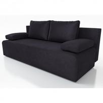 Sofa-lova Zoya, juoda pliušas