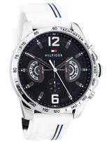 Vyriškas laikrodis Tommy Hilfiger Decker, juodas/baltas