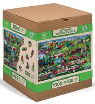 Medine delione, Senoviniai automobiliai, 1000, woodencity, US W 1010-0059-XL, Wooden puzzles