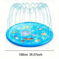 Pripučiamas baseinas su delfinais, 100 cm