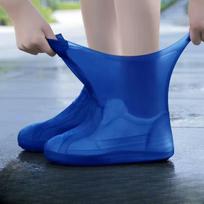 Guminiai batų antbačiai lietui,  Mėlyna