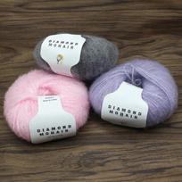Mohair siūlai kūdikių mezgimui, 1vnt 05