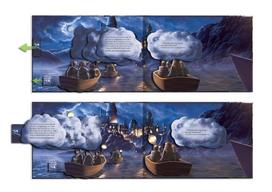 Knyga - Harry Potterio Kelionė į Hogvartsą Interaktyvi 12 Puslapių 31x21.5 cm