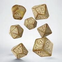 Q-workshop Krasnoludų Rpg kauliukų rinkinys: Auksinis