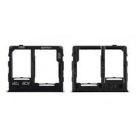 SIM kortelės laikiklis Samsung A326 A32 5G 2021 Black originalus (service pack)
