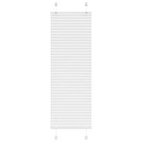 Plisuota žaliuze balta 45x100 cm audinio plotis 44,4 cm