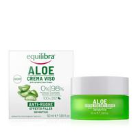 Veido kremas nuo raukšlių su užpildo efektu Equilibra Aloe 3+, 50 ml