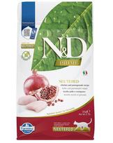 Farmina N&D Prime Adult Cat Neutered su vištiena ir granatais, 300 g
