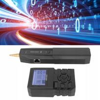 LAN tinklo testeris su LCD ekranu ir PoE 5 MD