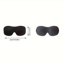 3D Formos Miego Kaukė Vyrams ir Moterims. ,  3D šešėliuojanti akių kaukė (juoda)