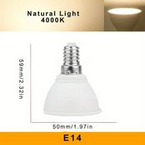10vnt LED Prožektoriai GU10 MR16 E27 E14 12W ,  Natūrali šviesa 4000K