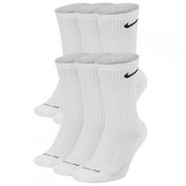 Nike kojinės SX6897-100 M, baltos, 6 poros