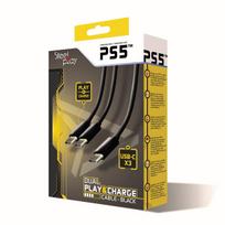 Steelplay Dual Play & Charge Cable for PS5 Controllers