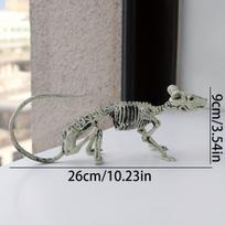 Realistinės gyvūnų skeletų figūrėlės Helovinui, Žiurkės kaulai