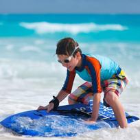 Costway Bodyboard lengva paplūdimio plaukimo lenta vaikams ir suaugusiems, 106 cm mėlyna
