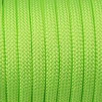 Pintas paracord virvė stovyklavimui,  Fluorescencinė žalia