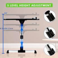 Sulankstomas nešiojamojo kompiuterio stalas