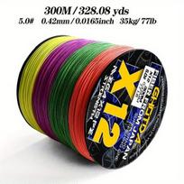 GHOTDA X12 pintas žvejybos valas 300m, įvairių spalvų, 0,42 mm 34,93 kg