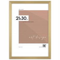 Auksinis rėmelis 21x30 cm nuotraukoms, plakatams, diplomams