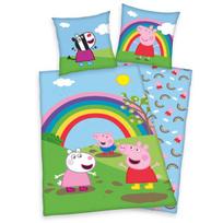 Herding vaikiškas patalynės komplektas Peppa Pig, 140x200, 2 dalių
