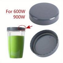 Tinka pakartotinai naudojamas dangtelis su tarpine Nutribullet 600W/900W - Pilkas.