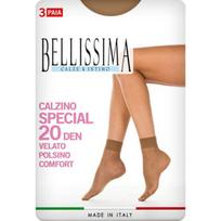 Kojinės moterims Bellissima Special Ambra smėlio spalvos, 3vnt., 20 DEN, Universalus