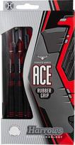 Smiginio strėlytės Harrows Ace, 20 g, 8,5 mm, juodos/raudonos, Juoda/raudona