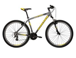 Kalnų dviratis Kross 26", pilkas