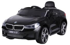 Vienvietis vaikiškas elektromobilis BMW 6 GT, juodas