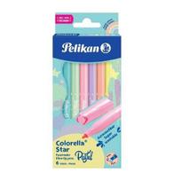 Pasteliniai flomasteriai Pelikan Colorella Star, 6 sp.