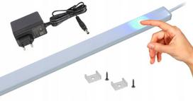 Led balta 100cm baldų juosta, šalta 6500k