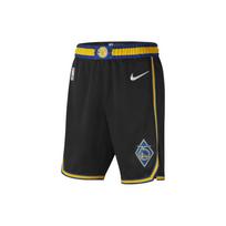 Nike NBA Golden State Warriors City Edition Dri-FIT Swingman Shorts Black Men Streetwear DB4134-010 L