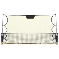 Futbolo tinklas vidaXL, 183x85x120cm, Geltona