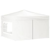 Proginė palapinė su šoninėmis sienomis, balta, 3x3m, Balta