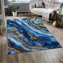 Abstraktaus rašto aksominis kilimas,  150 cm x 200 cm / 59 x 78,74 colio