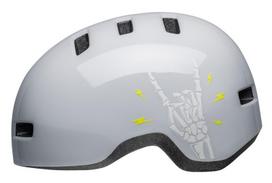 Vaikiškas dviratininko šalmas Bell Lil Ripper, baltas
