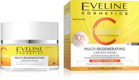 Kremas-kaukė veidui Eveline Cosmetics Vitamin C Multi-regenerating, 50 ml