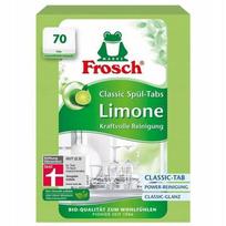 Frosch indaplovių tabletės, 70 vnt., Frosch Klasikinis Citrinų Skonio Indaplovės Tabletės 70 vnt.
