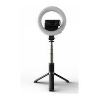 Asmenukių lazda ("Selfie sticks") LED Q07 2in1