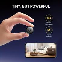 A906 Mini Belaidė WiFi Saugumo Kamera su Naktiniu Matymu