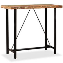 Baro stalas, 120x60x107cm, perdirbta mediena, Ruda