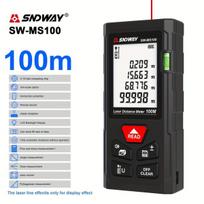 Skaitmeninis lazerinis atstumo matuoklis 100m, SW-MS70【69,8 metro】