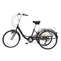 Miesto dviratis Bubello 24", juodas